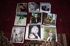 STEVIE NICKS PLUS OTHER  HANDSIGNED (9) PHOTOS EACH COA picture