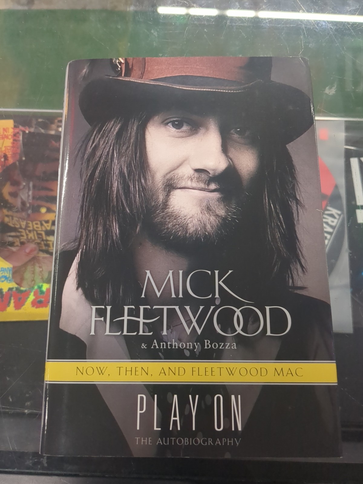 MICK FLEETWOOD Signed Autograph Book 