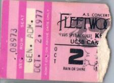 Fleetwood Mac Concert Ticket Stub October 2 1977 Santa Barbara California picture
