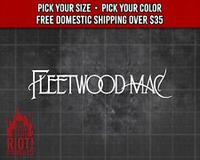 Fleetwood Mac Decal for Car Band Logo Sticker for Laptop Classic Rock picture
