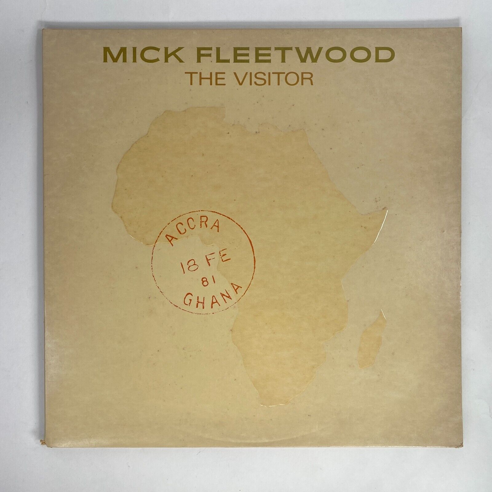 Mick Fleetwood The Visitor Vinyl Gatefold Album Record Fleetwood Mac Vintage 80s
