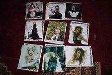 STEVIE NICKS,FLEETWOOD  & WITH OTHER VARITY HANDSIGNED (9) PHOTOS EACH COA picture