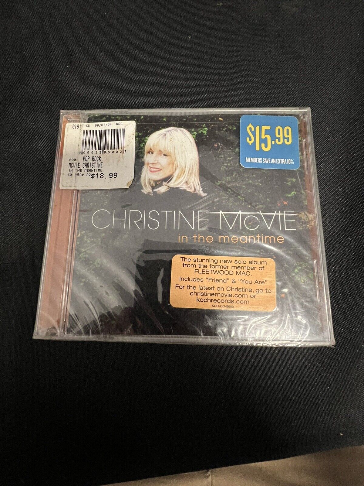 In the Meantime by Christine McVie (CD, Sep-2004, Koch - New Sealed