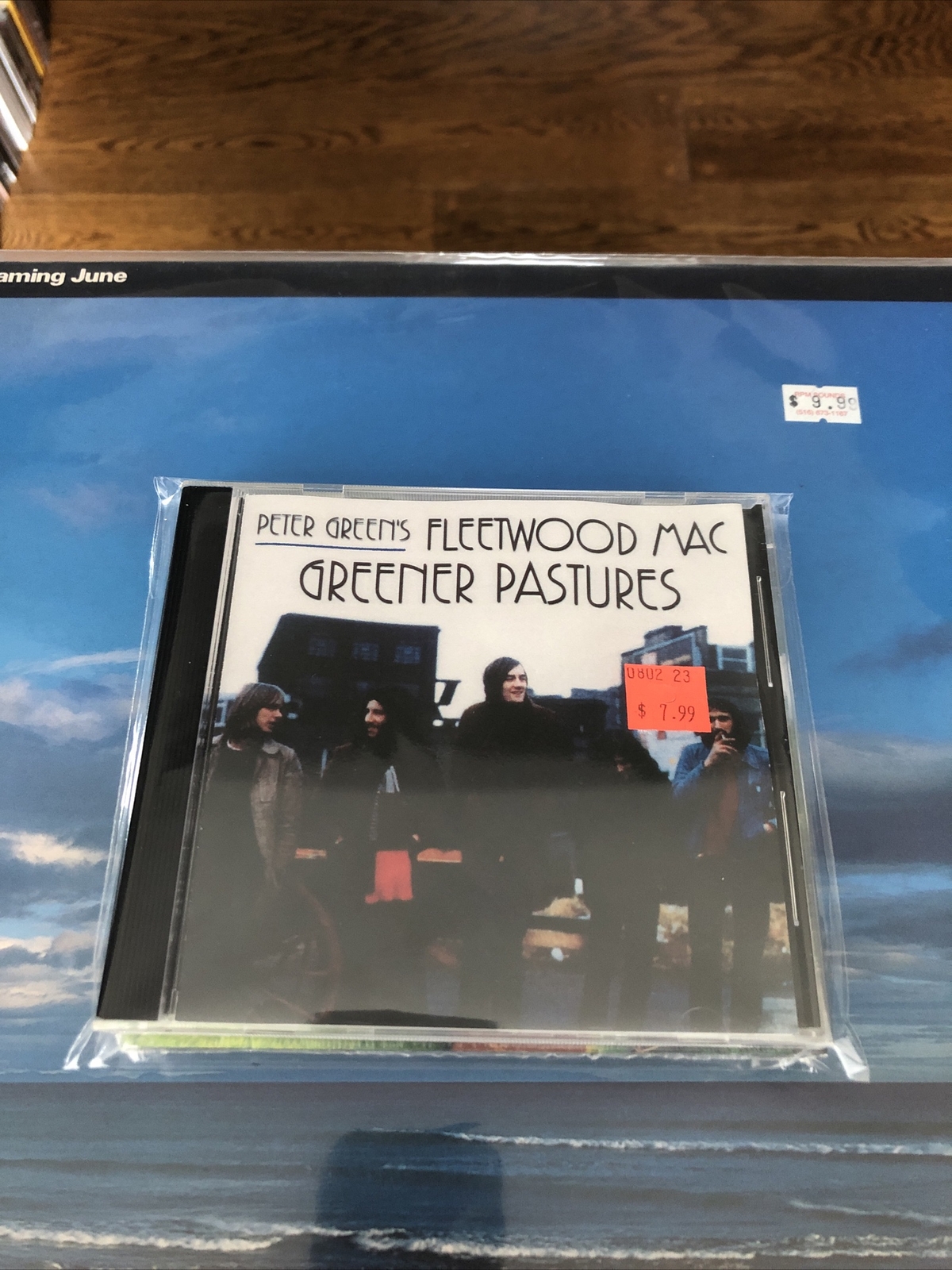 Sealed New Fleetwood Mac Peter Green Greener Pastures CD Sealed New Fleetwood Mac Peter Green Greener Pastures CD