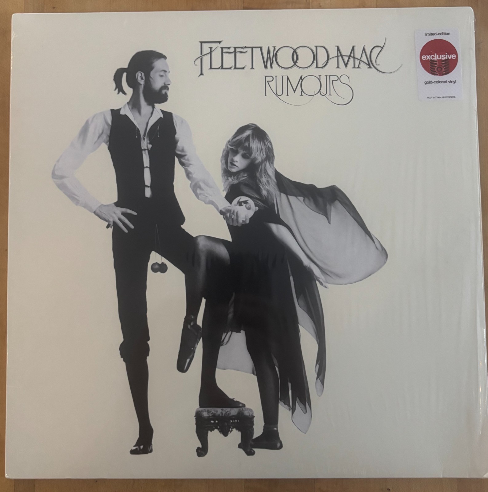 Fleetwood Mac Rumours Gold Vinyl LP Target Exclusive 2021 VG+ Hype Sticker