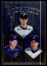 1999 Topps A.J. Burnett/Billy Koch/John Nicholson Rookie Florida Marlins/Toronto picture
