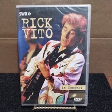 RICK VITO - Rick Vito In Concert: Ohne Filter - DVD - Color SEALED NOS 2003 picture