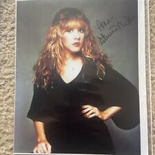 Fleetwood Mac Stevie Nicks signed Color 8x10 Photo + COA picture