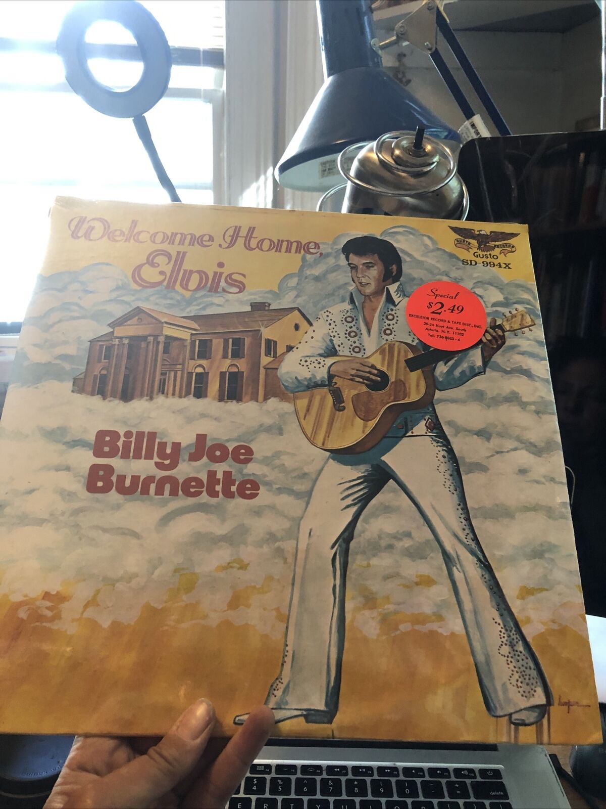 Billy Joe Burnette ‎– Welcome Home, Elvis Vinyl, LP 1977 Gusto NEW SEALED