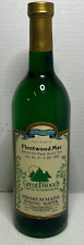 1990 GREAT WOODS FLEETWOOD MAC CONCERT UNOPENED BACKSTAGE GLASS WATER BOTTLE picture