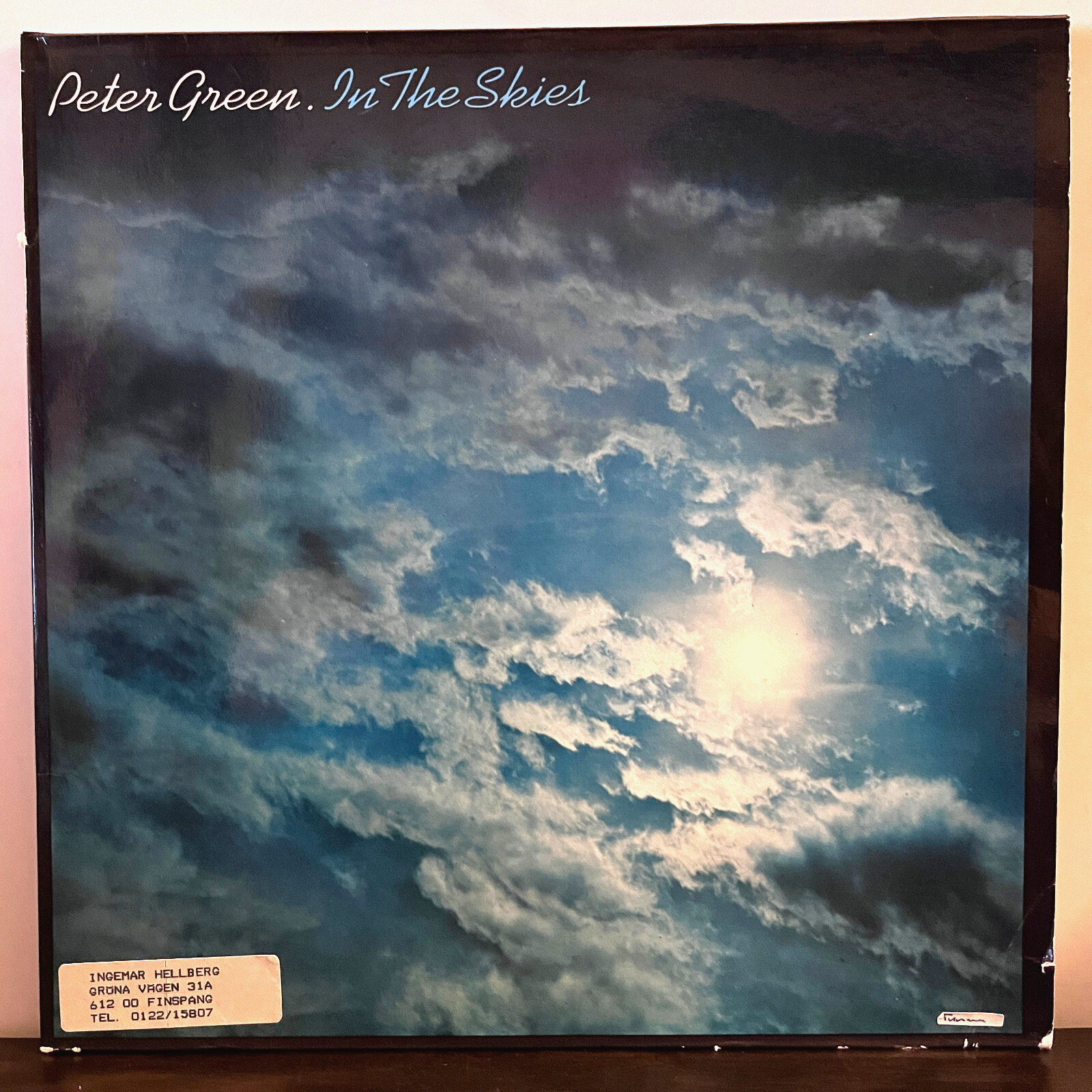 PETER GREEN - In The Skies (Green, Germany Pressing) - 12