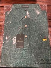 2024 Large Masters Peter Millar Golf Polo Green Signboard Print Augusta picture
