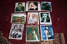 FLEETWOOD MAC WITH OTHER VARITY HANDSIGNED (9) PHOTOS EACH COA picture