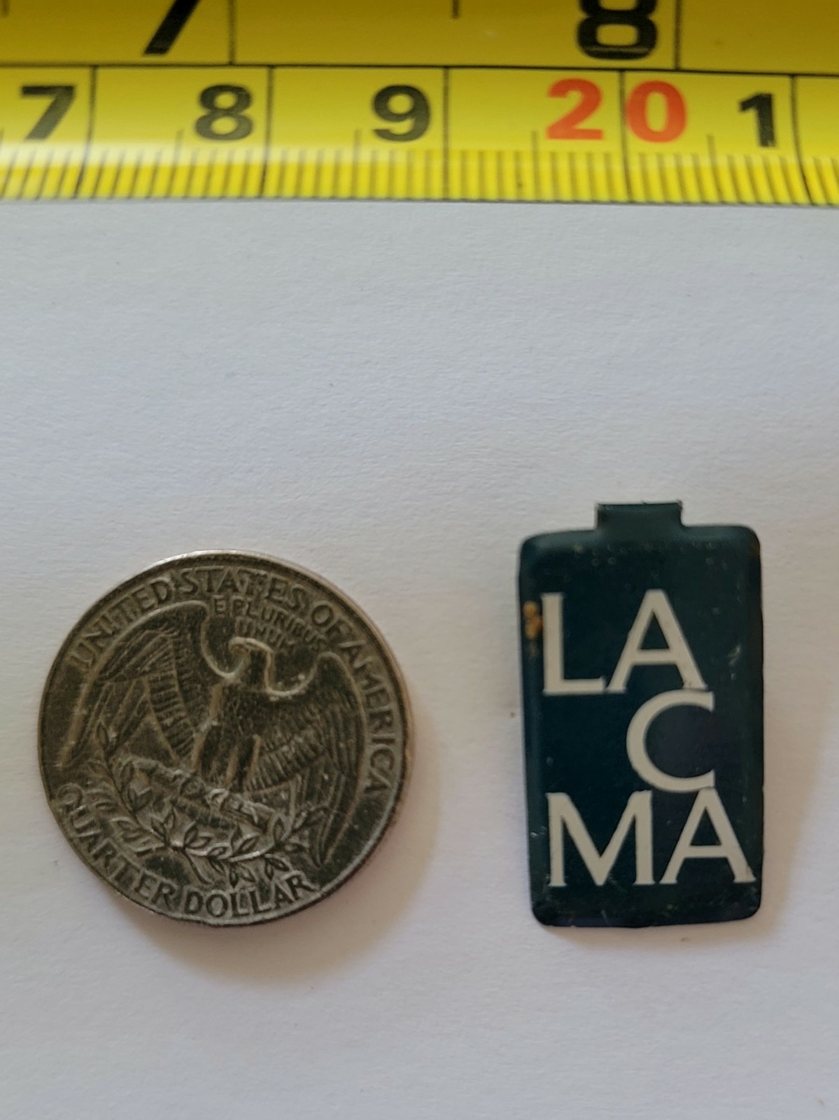 1980s pin tie tac - LA County museum Art - Tie Tac pin vintage 1980s pin tie tac - LA County museum Art - Tie Tac pin vintage