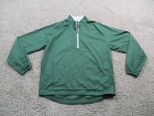 Peter Millar Jacket Mens Large Green Crown Sport Pullover Windbreaker Golf picture