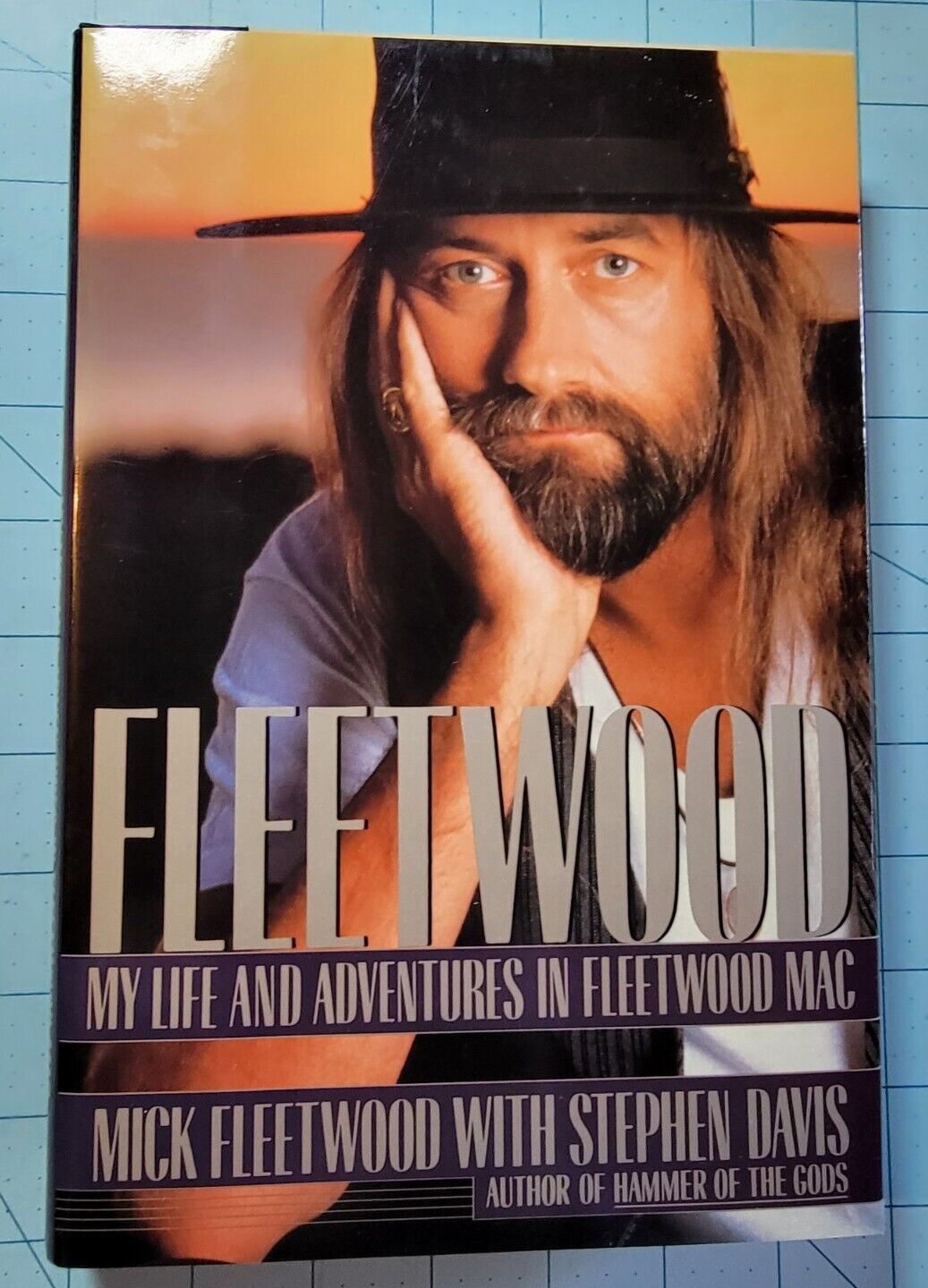Fleetwood 1990 Hardcover Book By Mick Fleetwood - Pre-Owned With  