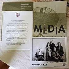 RARE Fleetwood Mac Dave Mason Bekka Bramlett Era 93 Original WB Press Kit w 8x10 picture