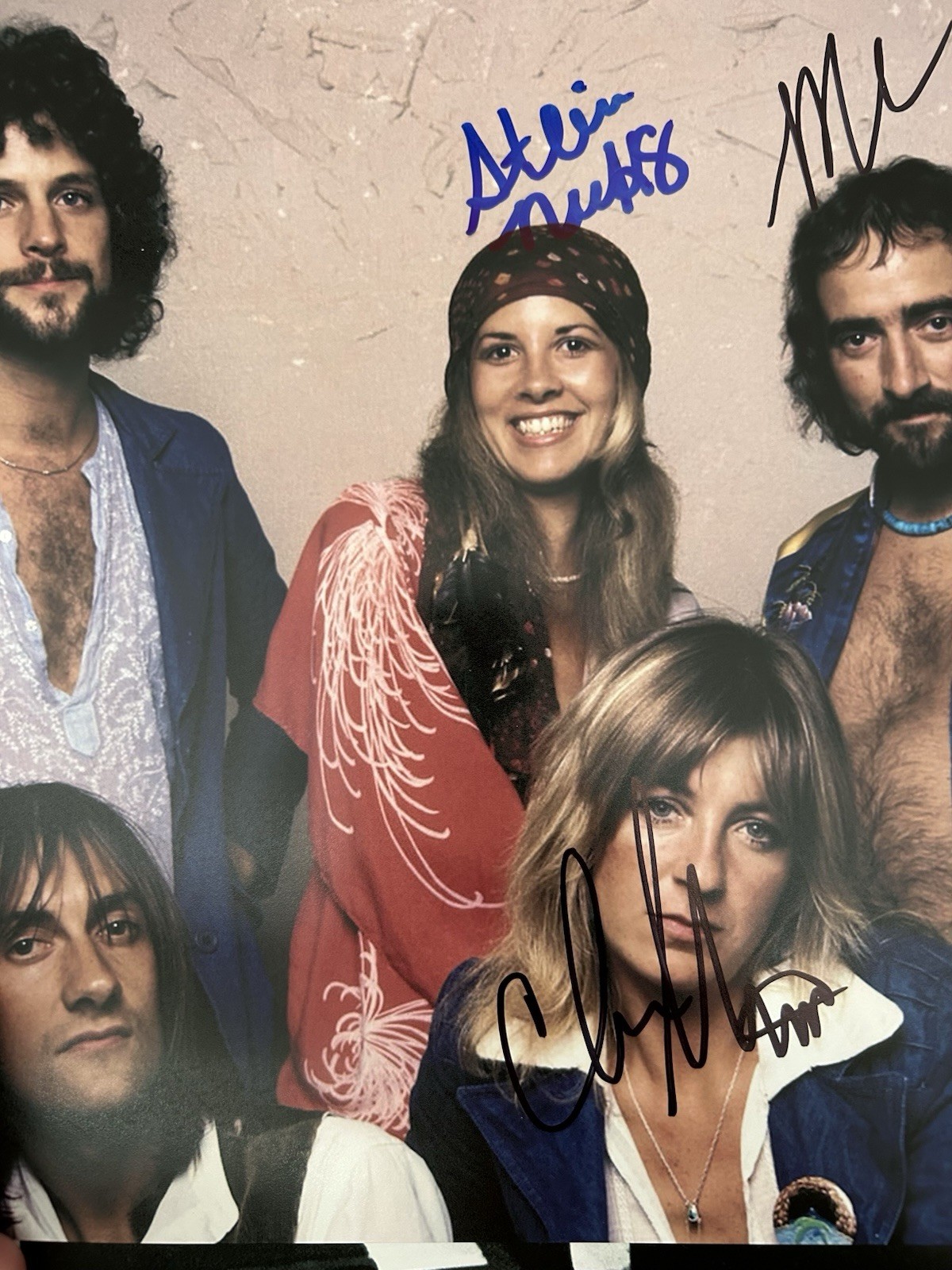 Fleetwood Mac 8x10 Autographed Photo With COA