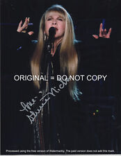 STEVIE NICKS ~ STUNNING LEGENDARY SINGER WOW - HAND SIGNED AUTOGRAPHED PHOTO COA picture