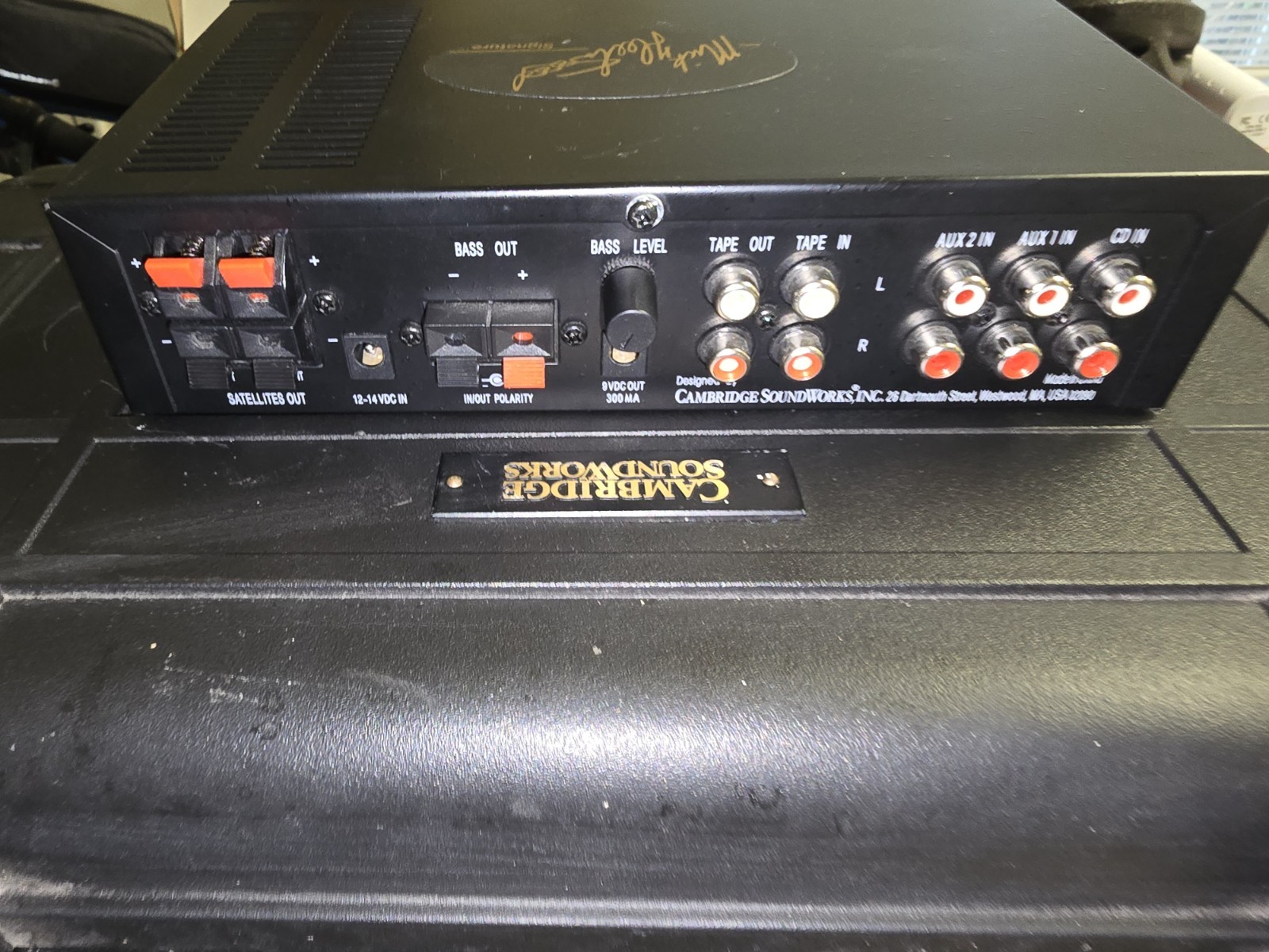 Portable Amplifier Cambridge SoundWorks Mick Fleetwood Signature Series Portable Amplifier Cambridge SoundWorks Mick Fleetwood Signature Series