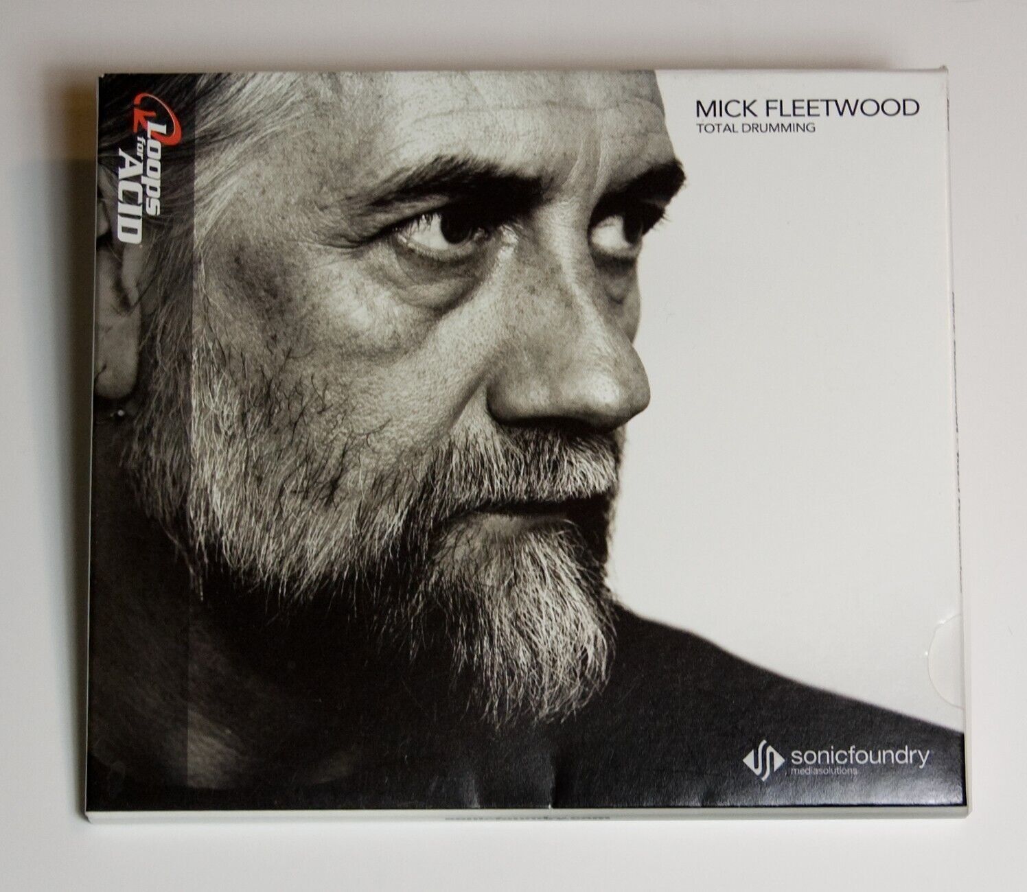 Mick Fleetwood Total Drumming AUDIO CD Sony Sound Series - Acid Loops & Samples