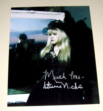 Fleetwood Mac Signed Stevie Nicks Autographed w COA Promo Photo Gypsy Nice picture