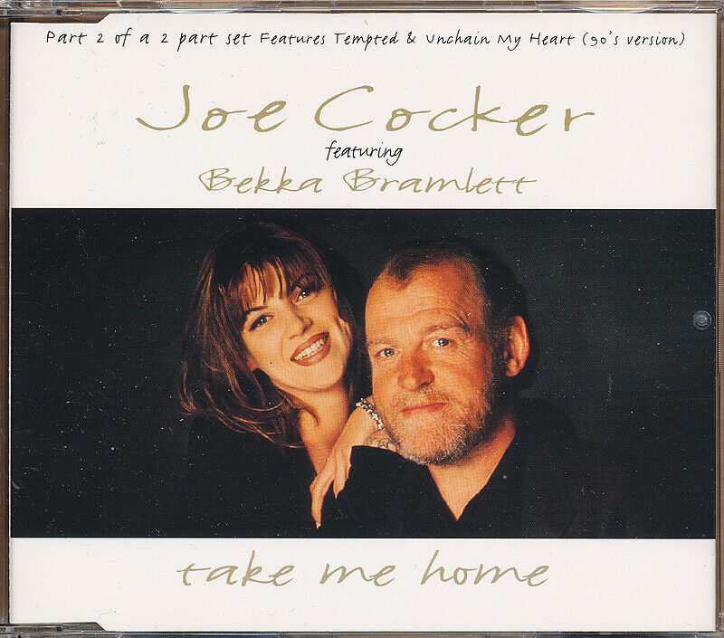 Joe Cocker feat. Bekka Bramlett Take Me Home RARE import CD single '94