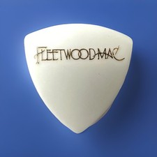 Fleetwood Mac -John McVie- Rare006.6- Guitar Pick - Gold Foil on Cream - Vintage picture