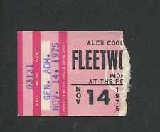 Original 1975 Fleetwood Mac concert ticket stub Atlanta GA Rhiannon Over My Head picture