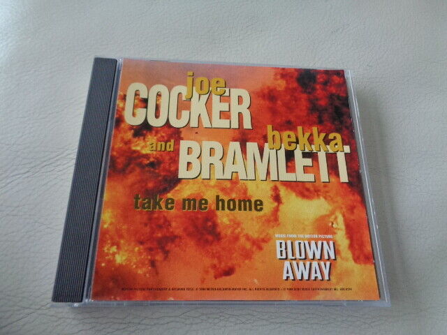 Joe Cocker & Bekka Bramlett Promo CD Take Me Home from Blown Away 2-Versions