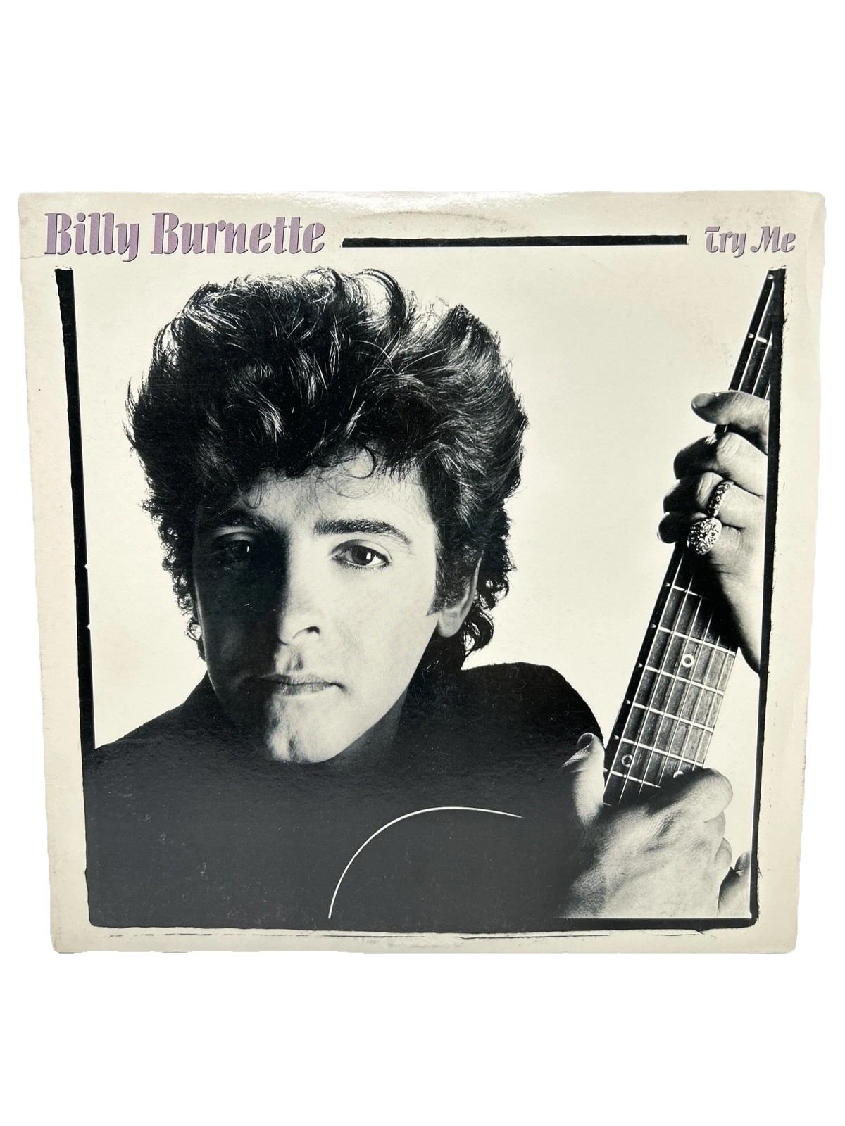 Billy Burnette Try Me LP 1985 Promo Curb Records Country