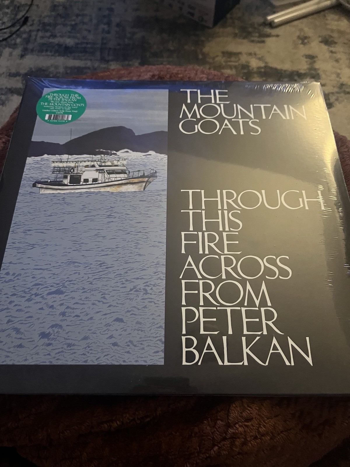 The Mountain Goats Through This Fire Across From Peter Balkan Lmtd Green Vinyl