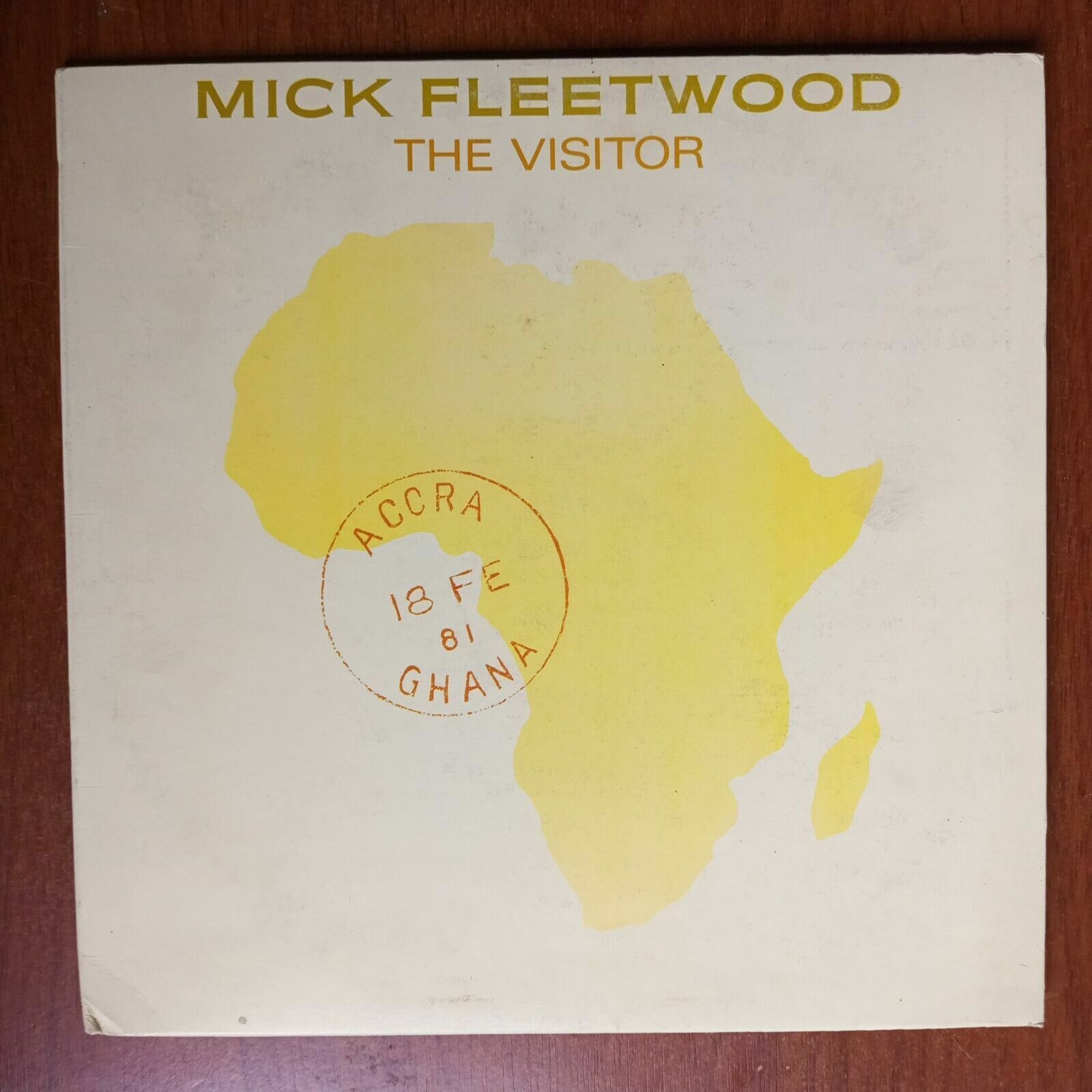 Mick Fleetwood – The Visitor [1981] Vinyl LP Electronic Synth Pop Classic Rock