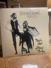 Stevie Nicks Signed Fleetwood Mac Rumours Vinyl Record REAL and AUTHENTIC picture