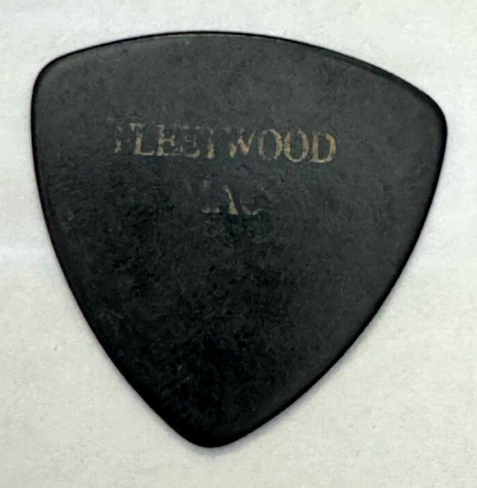FLEETWOOD MAC Guitar Pick #8 - JOHN McVIE Used / Rubbed 006.5