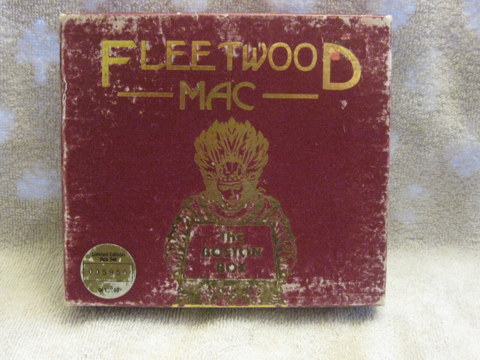 Fleetwood Mac ‎– The Boston Box (1999) Original Masters 3 CD Box set wear on box