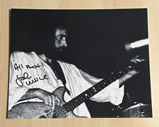 JOHN MCVIE HAND SIGNED 8x10 PHOTO AUTOGRAPHED FLEETWOOD MAC BASSIST RARE COA picture
