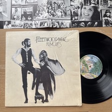 1977 Fleetwood Mac Rumours 1st US Goldisc Pressing VG+ W/ Original Poster picture