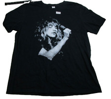 Stevie Nicks Shirt Adult Large Black Fleetwood Mac Concert Music Tultex Mens picture