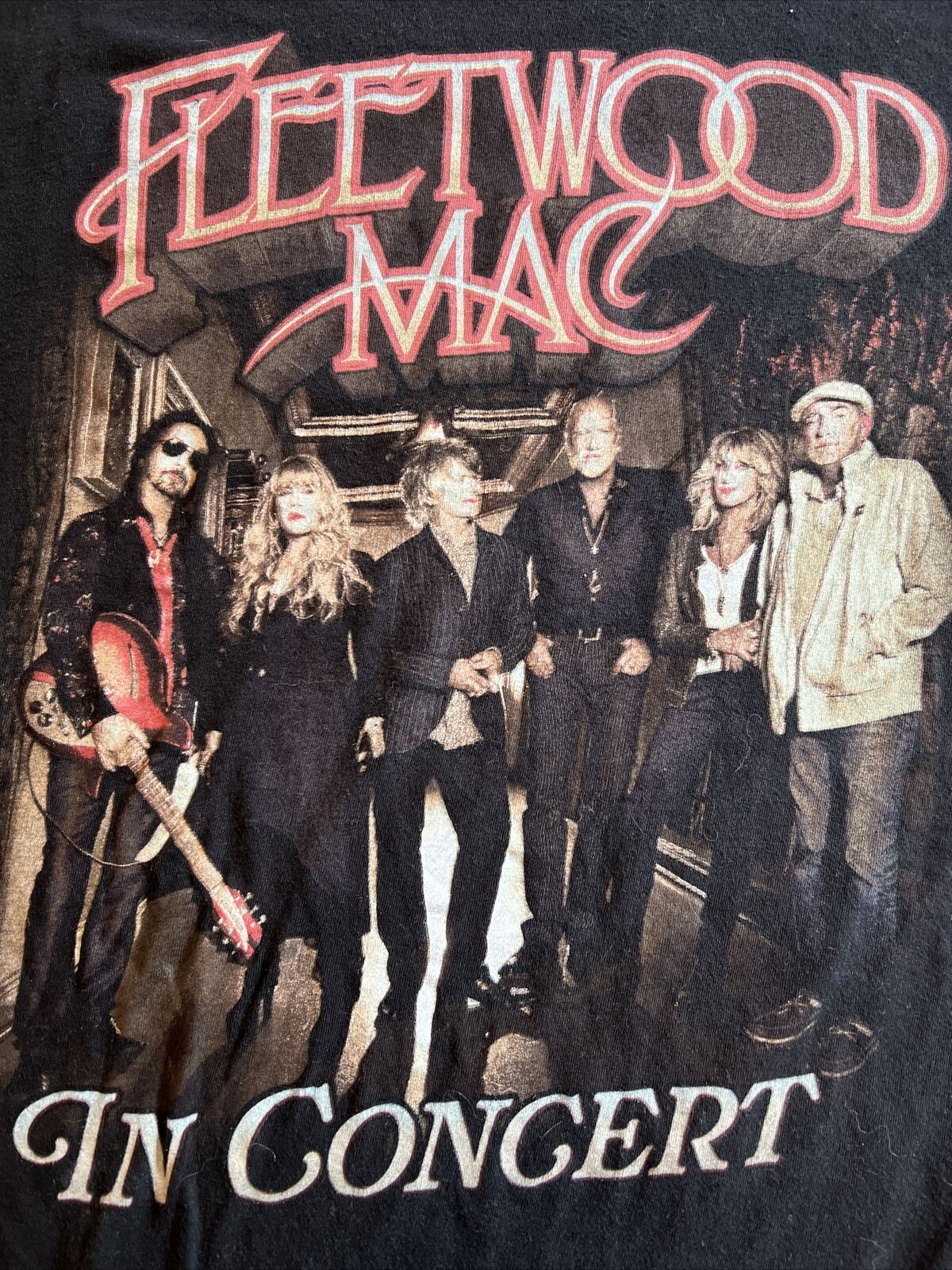 Vtg Fleetwood Mac In Concert 2018 / 2019 Tour Dates Listed Band Shirt Medium