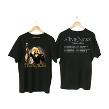 Stevie-Nicks 2024 Live In Tour Music 2 sides Black T-Shirt Gift Fans Music picture