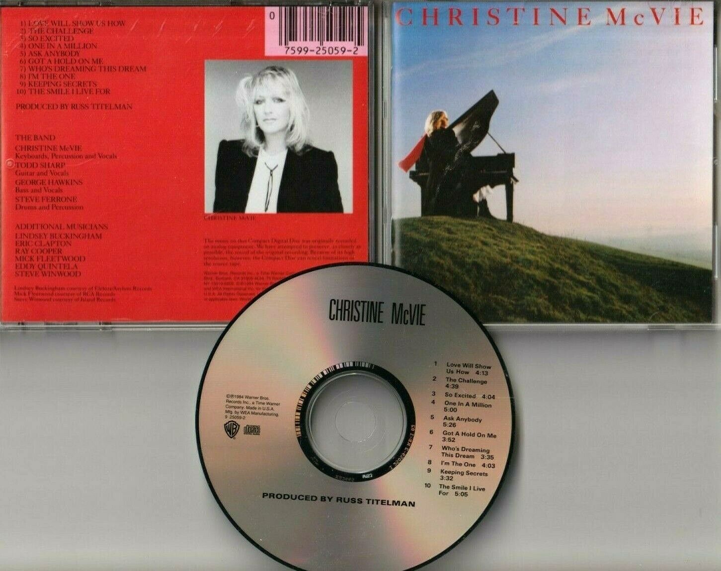 Christine Mcvie Fleetwood Mac Christine McVie (CD, 1997) LIKE NEW