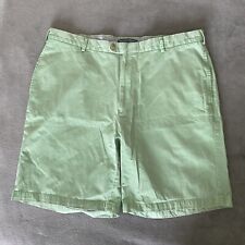 Peter Millar Crown Chino Shorts Mens 40 Green Golf Pima Cotton Casual 9.5” picture