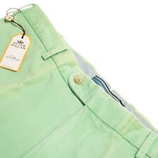 Peter Millar NWD 100% Pima Cotton Chinos / Casual Pants Size 32 US In Green picture