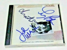 FLEETWOOD MAC LINDSAY BUCKINGHAM,CHRISTINE MCVIE,JOHN MCVIE W/COA SIGNED CD picture