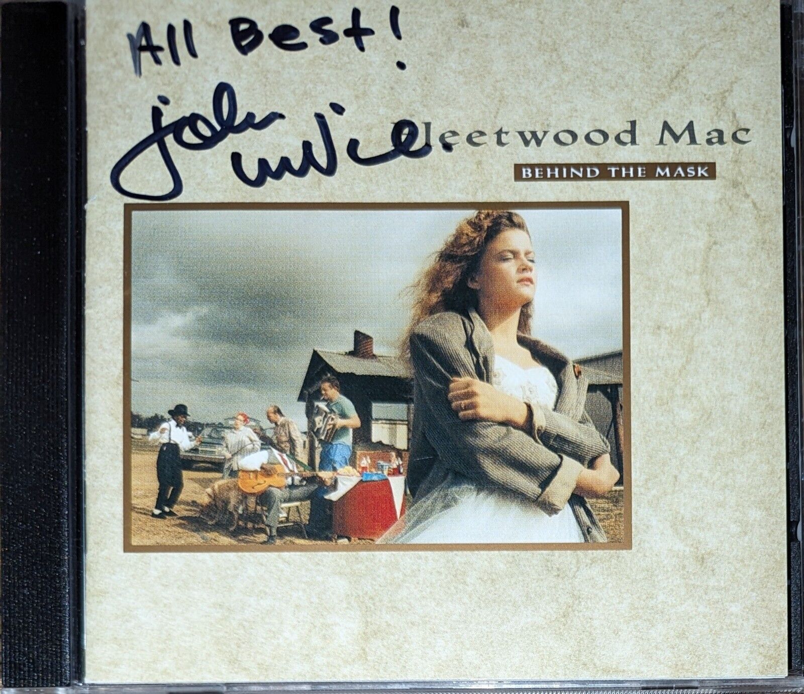 FLEETWOOD MAC (John McVie) Signed/Autographed CD