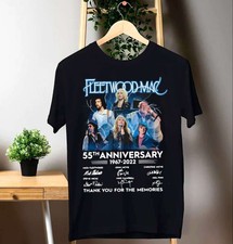 Christine McVie R.I.P Fleetwood Mac 55th Anniversary 1967-2022 Signatures Shirt picture
