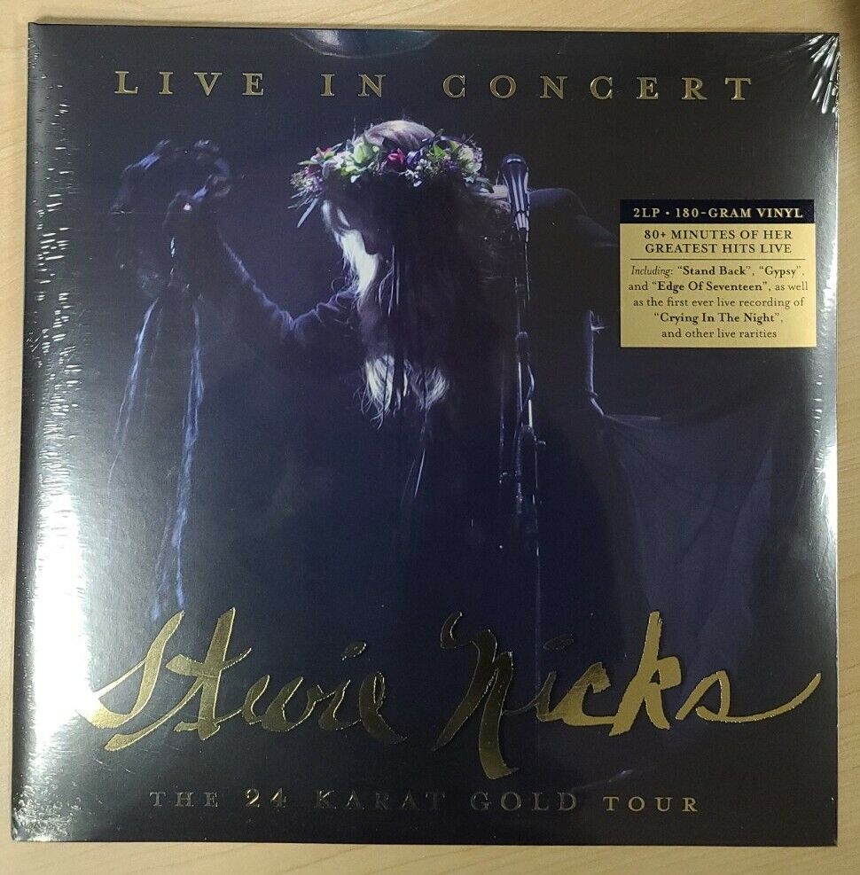 Stevie Nicks – Live, The 24 Karat Gold Tour - 2 LP Vinyl 180g - NEW Sealed - 