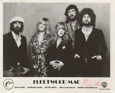 Fleetwood Mac Stevie Nicks John McVie 1977 Band Portrait Original Photo Stamped picture