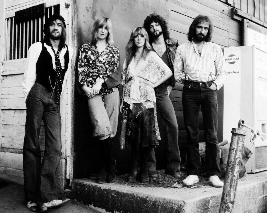 Fleetwood Mac 16x20 Canvas Stevie Nicks Mick Lindsey Buckingham John Mcvie